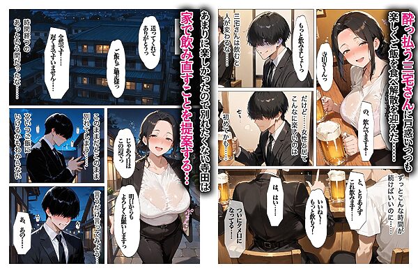 むちむちパート主婦の主婦の教育係になりました 女嫌いの俺がむちむちパート主婦の教育係になった結果人妻と知りながら恋をしてしまい、家に連れ込んで 画像5