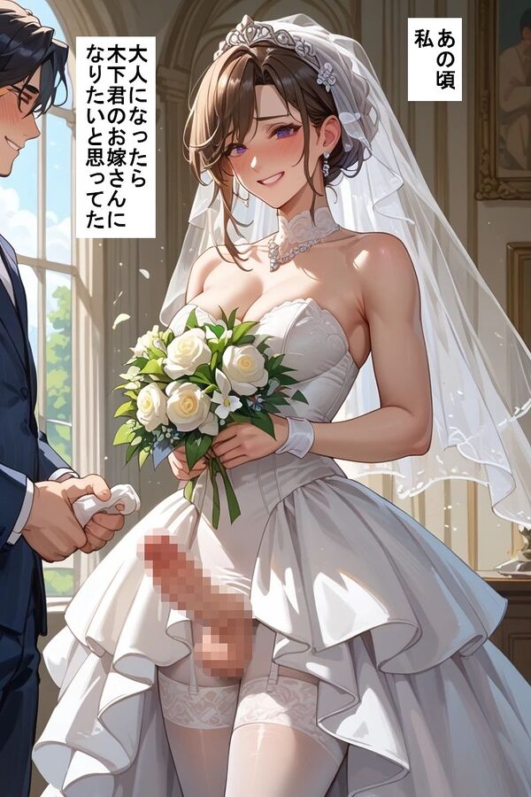 僕のお尻の穴が性器に変わるまで2 紗季の場合(ストーリー付) 親友の花嫁になるのが夢だった男の娘のリアルな陥穽 画像7
